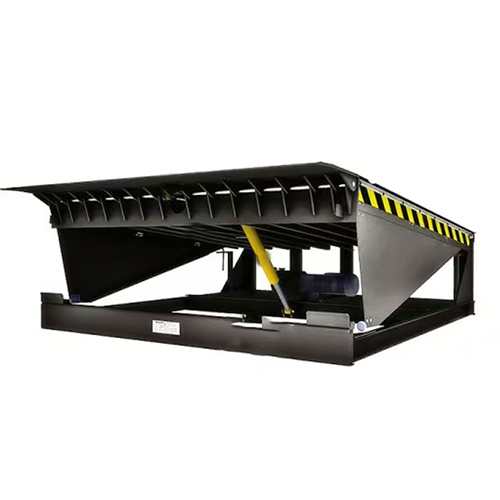 Blue Grey Loading Dock Leveler For Heavy Equipment / Machinery Depots