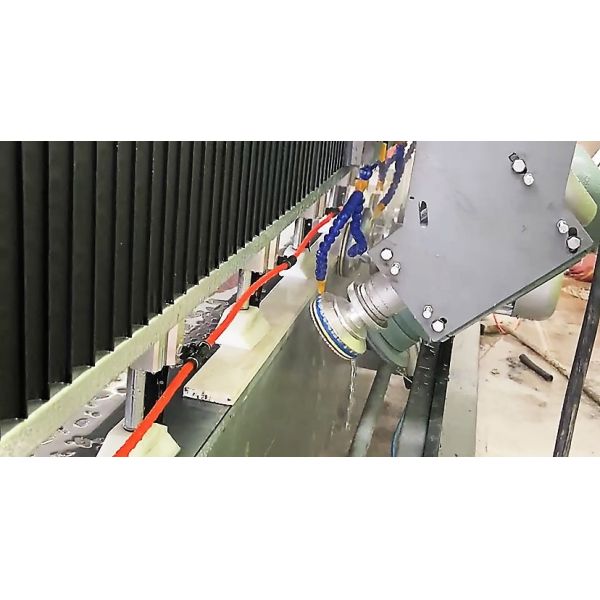 45 Degree Granite Chamfering Machine Stone Cutting Machine with Motor & Bearing 7.5kW Power