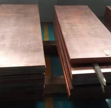 0.5mm Pure Red Copper Plate 0.8mm 1mm 3mm 4mm C1100 3/4 Hard Cathode