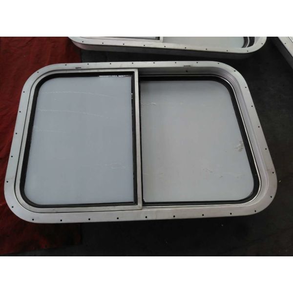 Скрепленное болтами окно дома колеса замены установки морское сползая алюминиевое