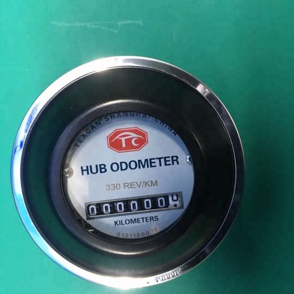 TEXCAN Hub Odometer Trailer Mounting MILEAGE COUNTER 330 REVs / KM 275/80R22.5 Tires