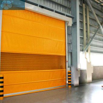 portas do obturador do rolo do PVC de 750W 1.0m/S para o armazém