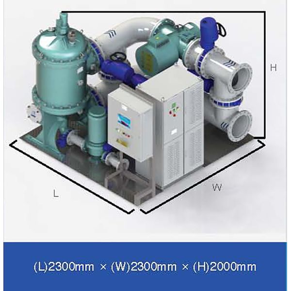 USCG Approved IMO MEPC.279(70) Standard 500m3/h Marine Ballast Water Treatment System BWTS