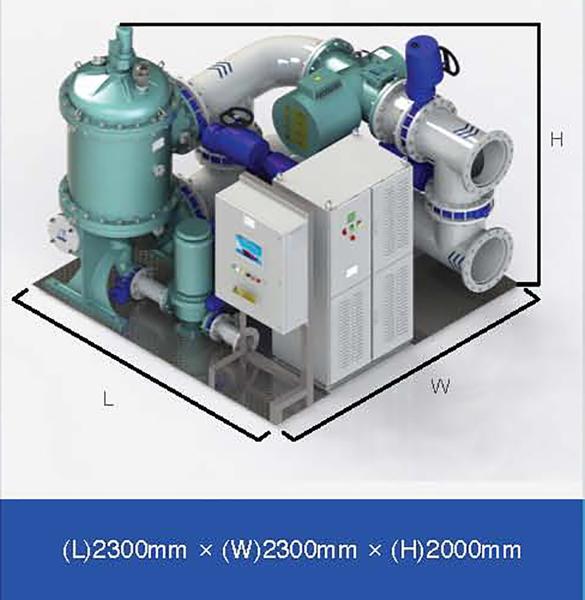USCG Approved IMO MEPC.279(70) Standard 500m3/h Marine Ballast Water Treatment System BWTS