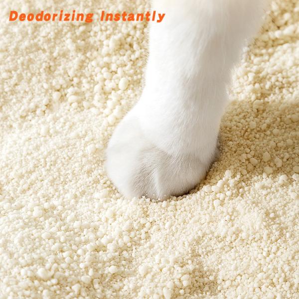 Pet Supplies Cassava Cat Litter Sand OEM ODM Export Factory Supplier Flushable Efficient Odor Control 