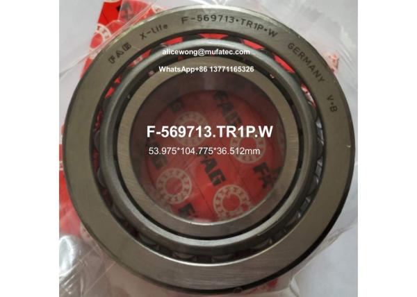 F-569713.TR1P.W F-569713 rolamentos de direcção automática rolamentos de rolos cônicos especiais 53.975*104.775*36.512mm