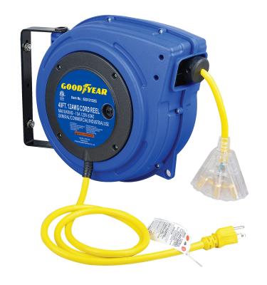 O diodo emissor de luz de Goodyear iluminou o carretel conduzido fechado conector do cabo da mola com função dobro do ajuste