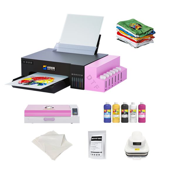 Automatic DTF A4 Textile Printing Machine PET Film Transfer Shaker Oven Printer