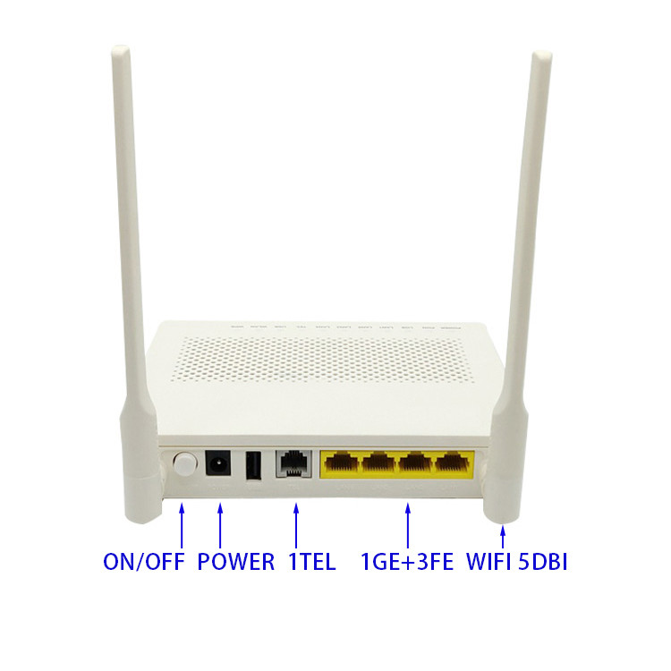 USB 2.4G WIFI EG8141A5 GPON EPON ONU 1GE 3FE 1POTS с интернетом VoIP