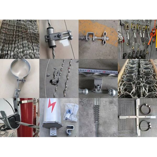 Galvanized Suspension Clamp For ADSS Cable With Top Quality