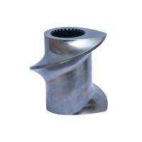 DIN Extrusor endurecido al vacío con un solo elemento de tornillo de vuelo Elemento de tornillo de transporte