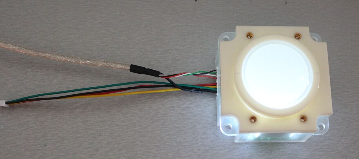 разрешение указывающего устройства 1200DPI трекбола лазера IP65 50mm с освещает контржурным светом
