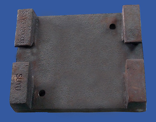 Изготовленная на заказ равнина плиты связи рельса стали углерода смазала свернутой/стальной базовой платиной