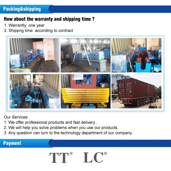 Carbon Steel 250kw Erw Tube Mill Machine 50HZ Pipe Mill Line