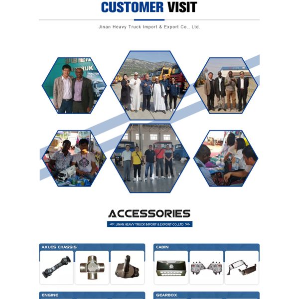 Chassis de camion à rouleaux 6x4 340 ch 10 roues Chassis de camion à décharges