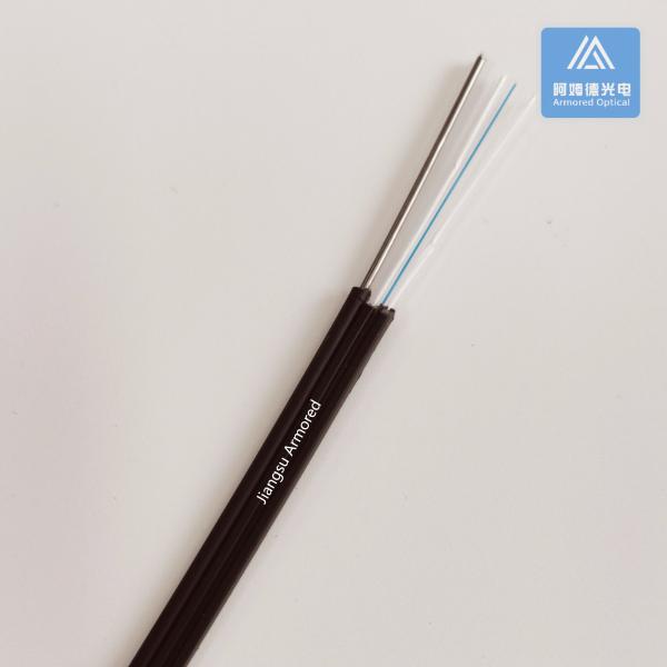 Simplex SM Drop Cable 5.0x2.0mm Black LSZH  Indoor Fiber Optic Cable FTTH