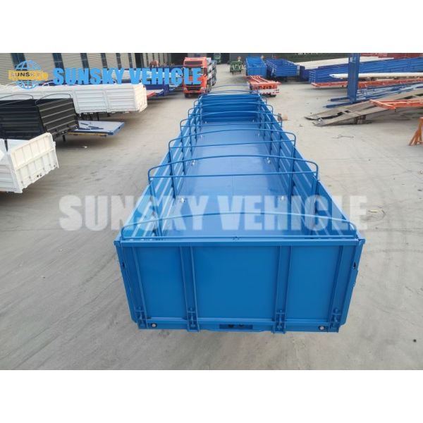 Grain Semi Trailer Dropside Semi Trailer 40FT Side Wall Semi Trailer
