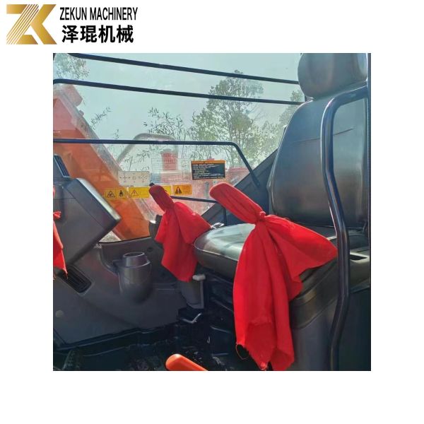 HITACHI ZX 60 6 toneladas Mini Excavadora Hidráulica de segunda mão com 0,22 m3 Capacidade de Balde