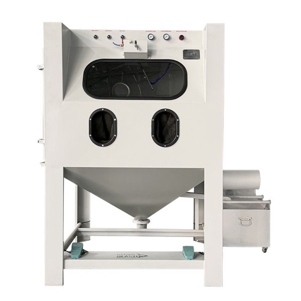 Energy-efficient Wet Sandblasting Cabinet for Surface Cleaning of Automotive Parts and Engines