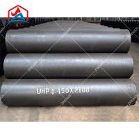 1800-2100 électrodes de graphite à tétons 3tpi 4tpi pour les fours de fusion d'acier