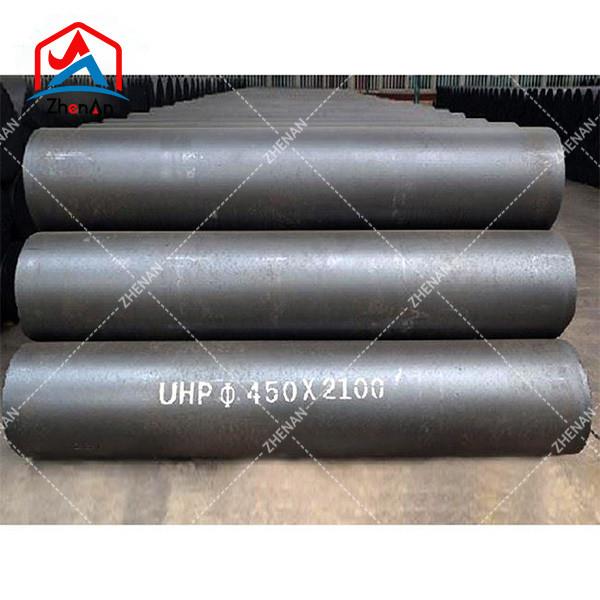 UHP 200 250 300mm Graphite Electrodes For Steel Making