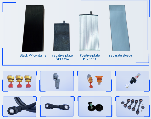 48V 450Ah Forklift Battery for TCM FRB20-6 Lead-acid Traction