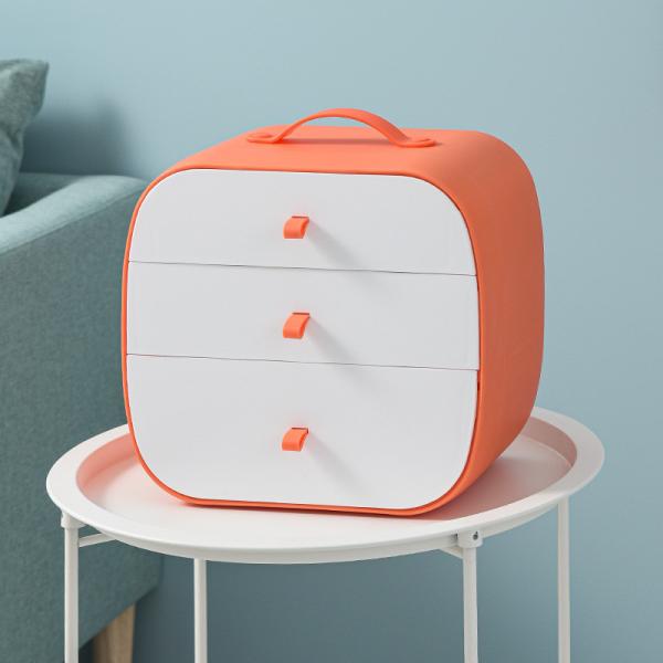 Convenient Storage Solution Dust-Proof Plastic Storage Box for Underwear and Socks