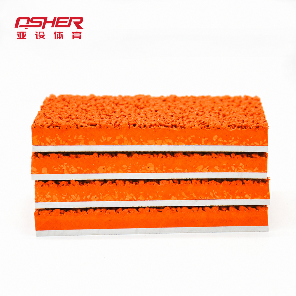 Rubber Running Track Installation Services With Custom Hybrid Surface Materials