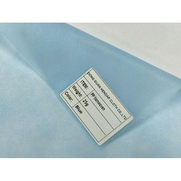 Factory PP Nonwoven for Disposable Medical Mask Cap Sesame Square Pattern
