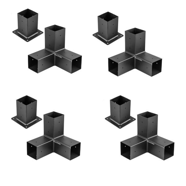 Steel Waterproof Mount Extension Kit for Pergola Connect ISO9001 Rohs CE 16949 Bracket