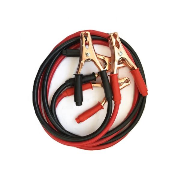 a bateria de carro Jumper Cables de 2m, auto cabo TPR do impulsionador 500A isolou