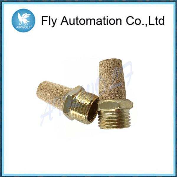 Pipe Valved Muffler BSL04 1/2 Airtac Pneumatic Exhaust Universal Sintered Brass Muffler