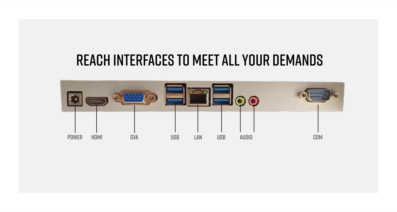 Ресторанная POS-система 15-дюймовый основной дисплей корпус из алюминиевого сплава