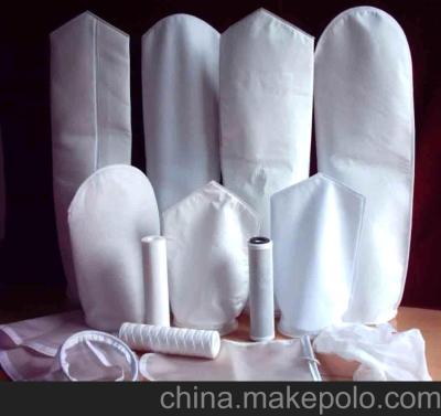 Nonwoven Industrial Filter Bag , PPS P84 Filter Fabric Liquid Filter Bag