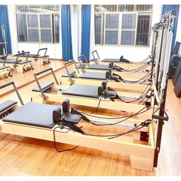 Commercial Gym fitness Cadillac reformer Pilates reformer Yoga exercise Pilates studio used equipment
