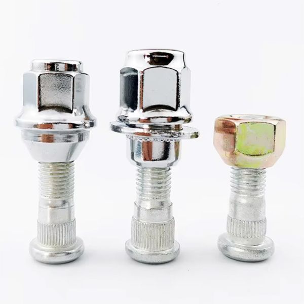 Wheel Stud M12x1.5 Wheel Nut Hub Nut 10.9 Grade C00028625 C0008849 Suitable For Toyota, Hyundai, Tesla