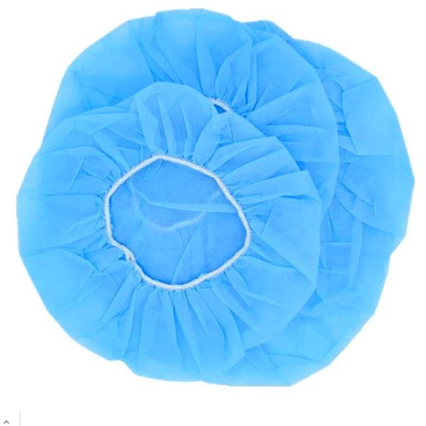 Nonwoven Nurse Head Medical Disposable Cap , Antiviral Disposable Buffant Cap