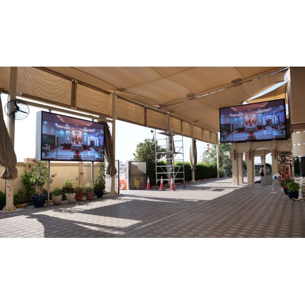 High Resolution Church Stage Backdrop LED Screen Video Wall Panel for Church