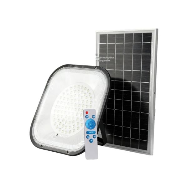 Foco solar de 300W con 144-288 LED y 13-18 horas de iluminación para uso en