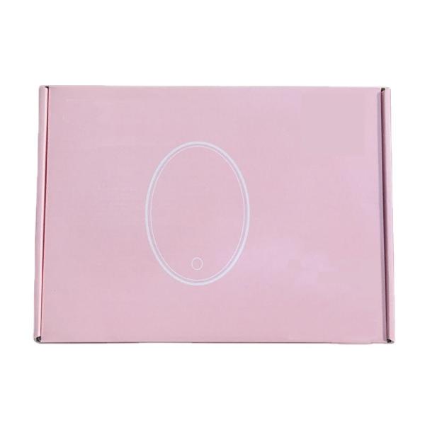 Corrugated CCNB C2S C1S blue White Pink Shipping Box Eco Friendly