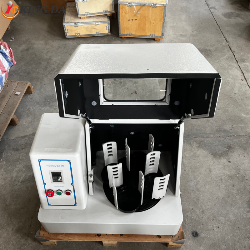 Compact Vertical Planetary Ball Mill for Scientific Research and Small Batch Production
