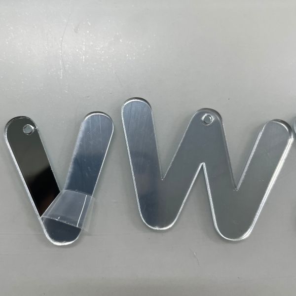 Custom Acrylic Mirror Sheets Laser Cut Letters Numbers Or Any Shape For Signage Displays And Decorative Applications