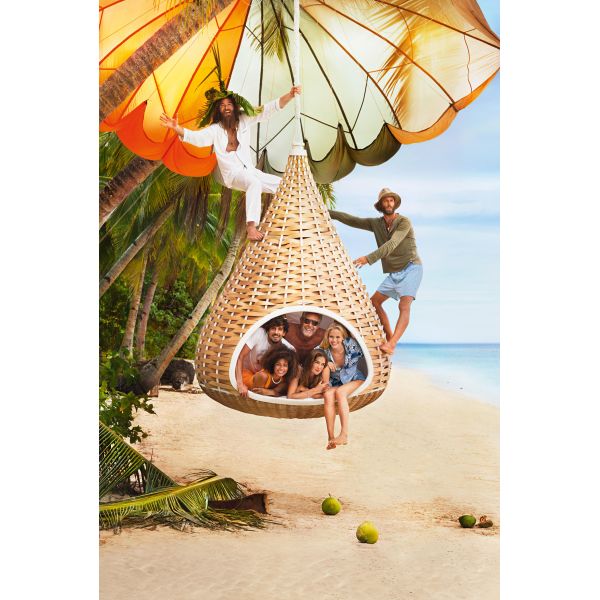 Sofa Set Nordic Fashion Design Garden Furniture Outdoor Hanging Rattan Sofa