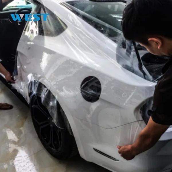 Matte TPU Car Clear Transparent Anti Yellow Vehicle Protection Film Stretchable