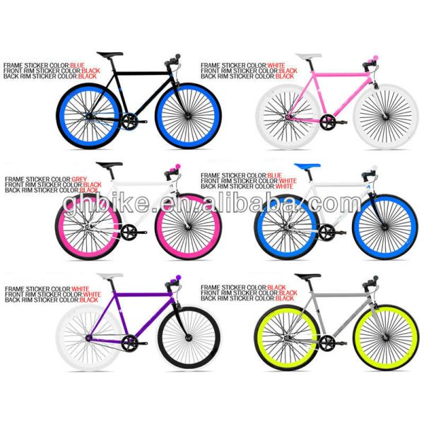 Lightweight Gloss Weight 13KG Frame argon welding 700C Purefix Bike