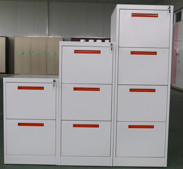 anti-tilt central locked knock down 3 drawer filing cabinet/storage cabinet,In stock