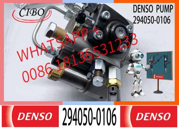 Pièces de moteur diesel pour excavateur 294050-0106 294050-0105 pompe à carburant pour moteur diesel isuzu 6HK1 pompe d'injection de carburant