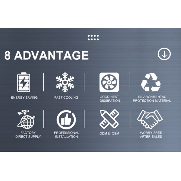 Best Quality Rotary Air Cooler Evaporator for Restaurant Refrigeration Tube Evaporator Core Motor Component with Compressor