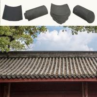 Chinois résistant Clay Roof Tiles Fireproof de neige de plaine