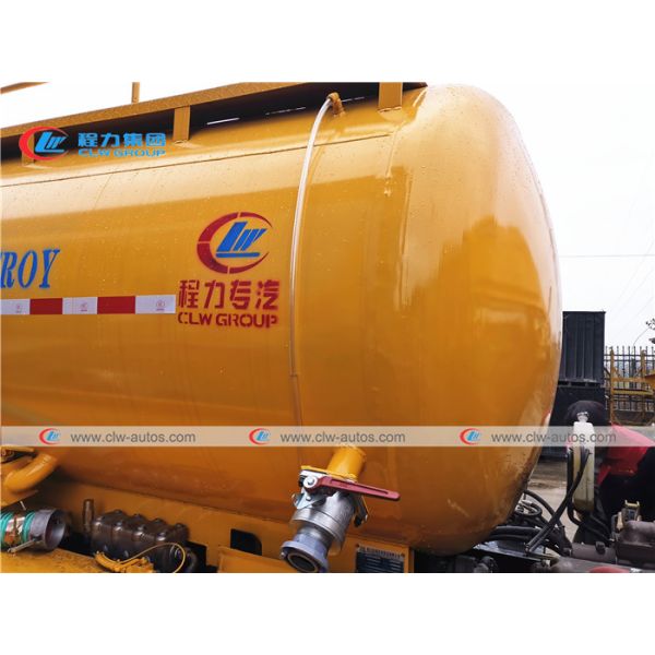 Тележка всасывания нечистот Dongfeng 6000L с насосом Jurop BP Mono Keiser